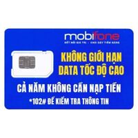 Sim 4G Mobifone không giới hạn