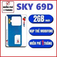 Sim 4G Mobifone Local  Vnsky79 Tặng 3GB / ngày Và  Vnsky69D Tặng 2GB / ngày ƯU ĐÃI SIM DATA