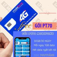 Sim 4G Mobifone PT70 Full Data Sài Thả Ga Không Gioi Hạn Data