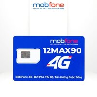 Sim 4G Mobifone tốc độ cao ( 6G/ngày) trọn gói 1 năm không cần nạp 180GB/tháng bảo hành 2 năm, đổi trả free