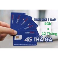 Sim 4G Mobifone trọn gói 1 năm không cần nạp tiền