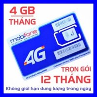 Sim 4g sd 1 năm miễn phí mobifone