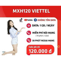 Sim 4G Viettel (1 năm Free) 12Umax70/Mxh100 MIỄN PHÍ 12 tháng (TỐC ĐỘ CAO)
