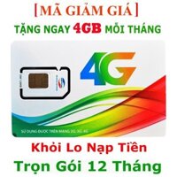 SIM 4G VIETTEL D500 - sim viettel 4g