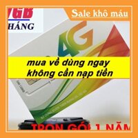 SIM 4G VIETTEL D900 TRỌN GÓI 1 NĂM 84GB-7GB/THÁNG KHÔNG TỐN PHÍ DUY TRÌ