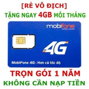 Sim 4G Viettel dùng miễn phí 1 năm tốc độ cao 5GB/tháng