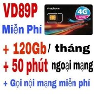SIM 4G VINA BIG50Y SODA125 D159V KM 6GB/NGÀY VD89P KM 4GB/NGÀY 50P NGOẠI MẠNG MIỄN PHÍ NỘI MẠNG