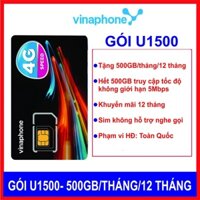 SIM 4G VINA U1500 GV89 12WIN60 VD89 VD149 GỌI THẢ GA KHÔNG CẦN NẠP TIỀN TRONG SUỐT 1 NĂM