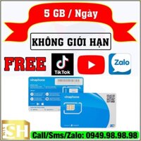 Sim 4G Vinaphone 1Tỷ GB Youtube,Tiktok,Zalo tốc độ cao (Miễn Phí 12 Tháng),D89Y,Big50Y,VD149, D159V,U1500,D219,D500