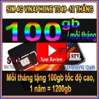 sim 4g vinaphone d500 ,12td49, d159v trọn gói miễn phí 1 năm