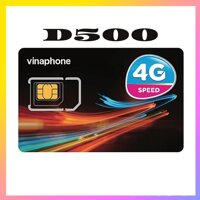 Sim 4G Vinaphone D500 Trọn Gói 1 Năm (5GB/Tháng) - Sim D500 [bonus]