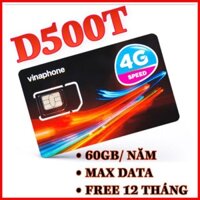 Sim 4G Vinaphone ( D500T,VD89 )Trọn Gói 1 NĂM - DATA TỐC ĐỘ CAO - THÍCH HỢP PHÁT WIFI OTO - GỌI MIỄN PHÍ NỘI MẠNG