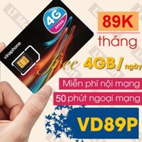 Sim 4G Vinaphone VD89P