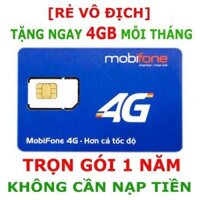 Sim DATA 4G 5G Mobifone DÙng Miễn Phí 1 Năm MDt250a MDT255 TẶNG DUNG LƯỢNG VÀO MẠNG TỐC ĐỘ CAO CÓ ESIM