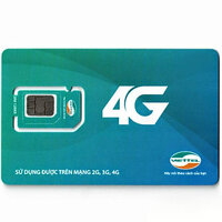 Sim Dcom 4G D300 Viettel Trọn Gói 6 Tháng (4Gb/Tháng) tốc độ cao