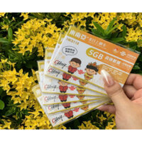 SIM DU LỊCH 10 NƯỚC 5GB - 8 NGÀY