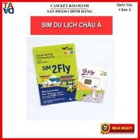 Sim du lịch 23 nước Châu Á - Úc - Mỹ Dtac Go Inter 10 ngày không giới hạn dung lượng