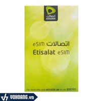 Sim Du Lịch 4G DuBai | Dung Lượng Internet 1~8GB (Tùy Chọn) - Thời Hạn 15 Ngày Sử Dụng
