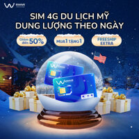 Sim Du Lịch 4G Mỹ tốc độ cao dung lượng theo ngày - Nhà mạng T-Mobile, AT&T, Verizon