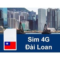 Sim Du Lịch Đài Loan 5 Ngày  Full 4G Tốc Độ Cao, Không Giới Hạn Data Sử Dụng, Sử Dụng Cực Đơn Gỉan Lắp Là Dùng