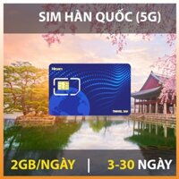 Sim Du Lịch Hàn Quốc