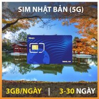 Sim du lịch Nhật Bản