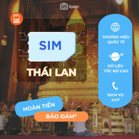 Sim Du Lịch Thái Lan 4G Tốc Độ Cao Không Giới Hạn Dung Lượng - 15/30 Ngày