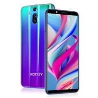SIM Free Mobile Phone,Xgody Mate RS Dual SIM 3G Unlocked Smartphones, Android 8.1 Cellphone with 6 inch qHD Screen,5MP Dual Cameras + 8GB ROM(Purple)