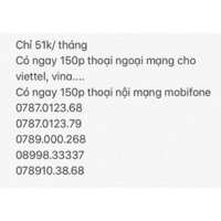 Sim gọi free các mạng