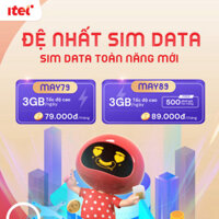 Sim ITEL VINAPHONE 4G [Miễn phí tháng đầu] 120G mỗi tháng, sim Vinaphone, gọi Vinaphone miễn phí