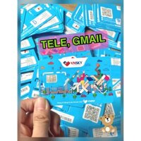 Sim Mobi tạo TELEGRAM (tele), GMAIL  nghe gọi xài mạng