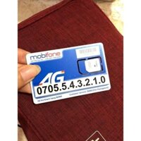 Sim mobifone sảnh rồng lùi 6 số độc lạ. 0705.543210