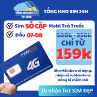 Sim Mobifone Số Cặp, Đẹp, Dễ nhớ Phong Thủy, Số cặp đôi chỉ từ 159k [ĐKCC + ESIM tại Mobifone]