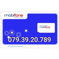 Sim Mobifone trả trước tiến 789: 0793920789