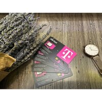 SIM MỸ T-MOBILE 40 NGÀY - KHÔNG GIỚI HẠN DUNG LƯỢNG