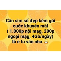 Sim số đẹp mobi trả trước v trả sau chỉ từ 100k đươc khuyến mãi các gói cước kèm theo 1000p nội mạg, 200p ngoại mạg, 4Gb