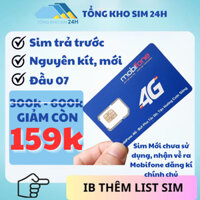 Sim số đẹp Mobifone Trả Trước Giá rẻ Thần Tài 39, 79, Số cặp 88, 99 [DCCC + ESIM tại Mobifone]