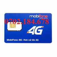 SIM SỐ ĐẸP MOBIFONE 0702.184.678  TK 50K