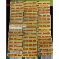 Sim số đẹp viettel trả trước