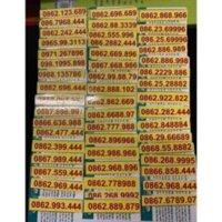 Sim số đẹp viettel trả trước