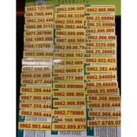 Sim số đẹp viettel trả trước