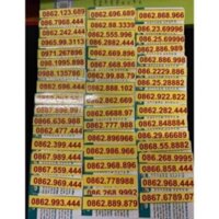 Sim số đẹp viettel trả trước
