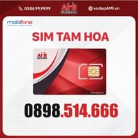 Sim Tam Hoa 666 Mobifone Hợp Mệnh Hợp Phong Thủy- Số đẹp AMI