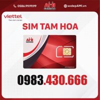 Sim Tam Hoa 666 Viettel Đầu Số Cổ - Tam Lộc