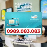 Sim TAXI Viettel, đầu số cổ 0989.083.083 sim trả trước vào tên chính chủ | HiSim.VN