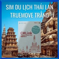 Sim Thái Lan 4G Truemove trắng 16Gb tốc độ cao, không giới hạn 3G