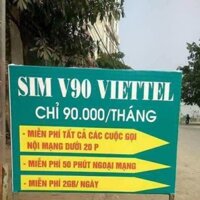 Sim v90 km tháng đầu