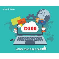 SIM VIETTEL 4G GÓI D500 4GB/THANG SỬ DỤNG MIỄN PHÍ TRONG 12 THÁNG KHÔNG CẦN NẠP VÀO MẠNG DATA THỎA THÍCH