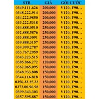 [Sim viettel gọi nội mạng miễn phí], sim viettel số đẹp F70, F90