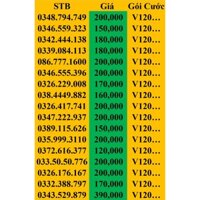 [Sim viettel miễn phí nội mạng] sim số đẹp gói F70, F90